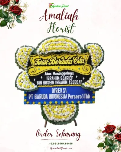 Papan Bunga Duka di Mendelem